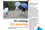 raining