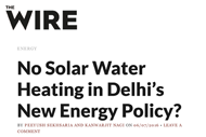 Delhi's New Energy Policy